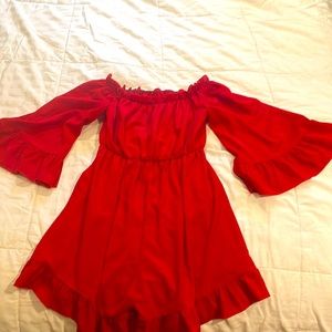 Shein - Off the Shoulder Romper